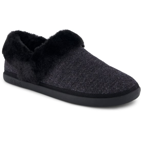 TOMS Oslo Polyester Damer Svarta Tofflor - Image 1