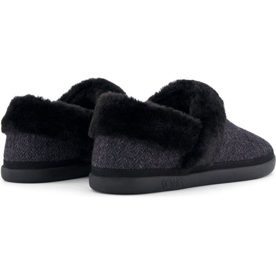 TOMS Oslo Polyester Damer Svarta Tofflor - Image 2