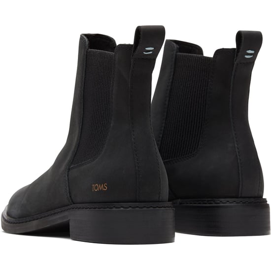 TOMS Charlie Leather Women's Black Boots - Image 2