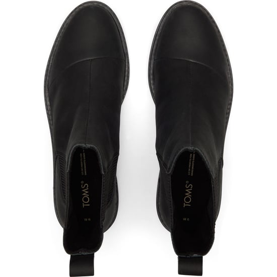 TOMS Charlie Leather Women's Black Boots - Image 4