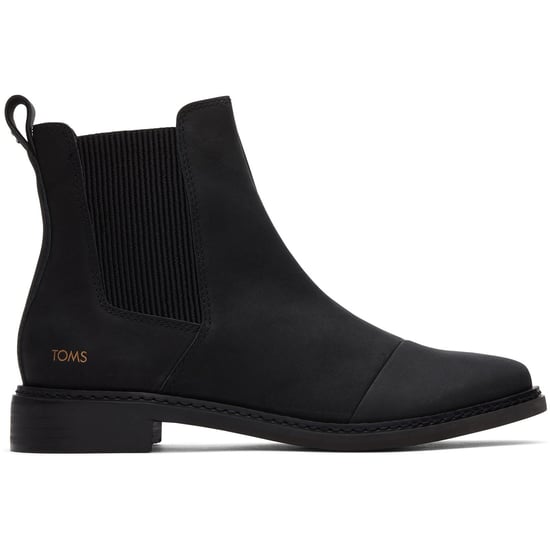 TOMS Charlie Leather Women's Black Boots - Image 5