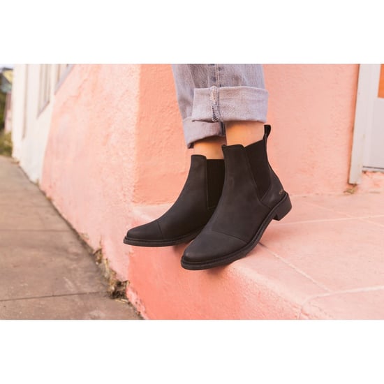 TOMS Charlie Leather Women's Black Boots - Image 6