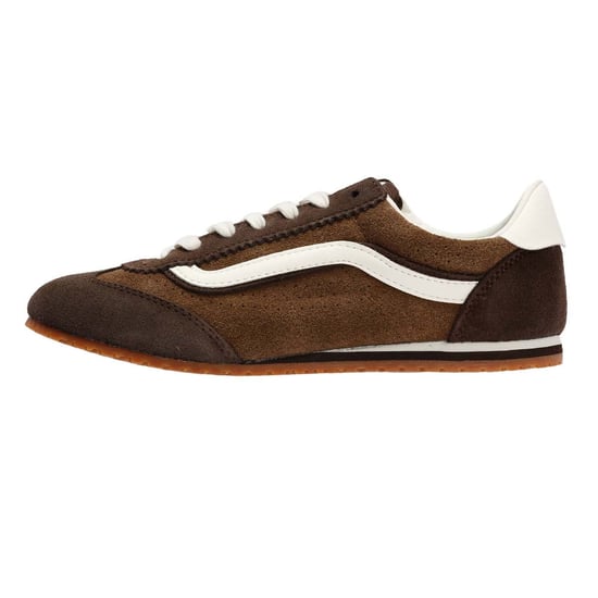 Vans Super Lowpro Suède Dames Bruine Sneakers - Image 6