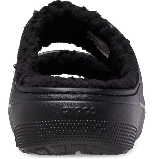 Crocs Classic Cozzzy Thermoplastische Dames Zwarte Sandalen - Image 2
