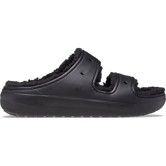Crocs Classic Cozzzy Thermoplastische Dames Zwarte Sandalen - Image 6