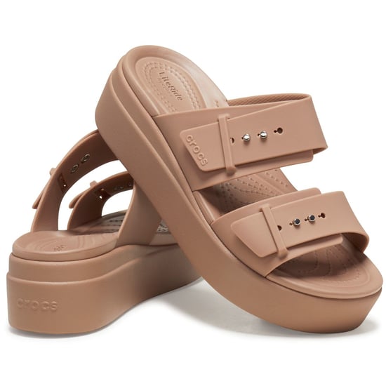Crocs Brooklyn Thermoplastische Dames Latte Sandalen - Image 3