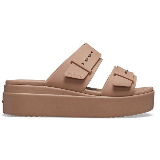 Crocs Brooklyn Thermoplastische Dames Latte Sandalen - Image 6