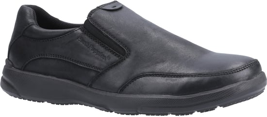 Hush Puppies Aaron Läderskor För Män I Svart - Image 1