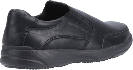Hush Puppies Aaron Läderskor För Män I Svart - Image 2
