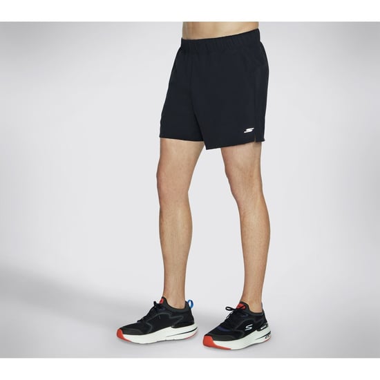 Mens Skechers Razor Sports Shorts Black - Image 4