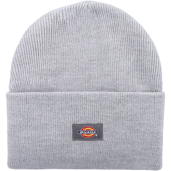Dickies Acryl Gevoerde Unisex Volwassenen Grijze Beanie Muts - Image 2