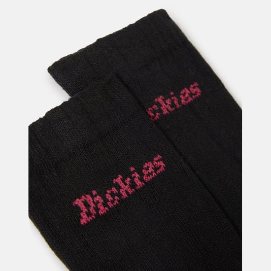 Dickies Sterke Polyester Mannen Zwarte Werk Sokken - Image 2