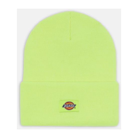 Dickies Acryl Cuffed Unisex Volwassenen Geel Beanie Hoed - Image 1