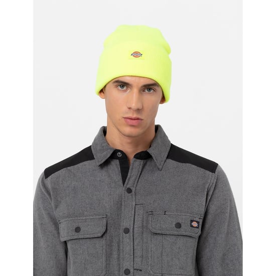Dickies Acryl Cuffed Unisex Volwassenen Geel Beanie Hoed - Image 3