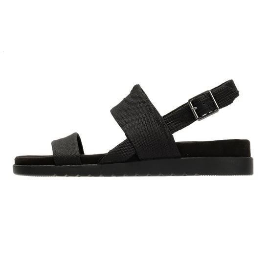 TOMS Marin Slingback Canvas Kvinnors Svarta Sandaler - Image 6
