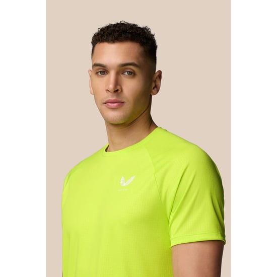 Castore Adapt T-shirt Polyester Herr Grön Tränings T-shirts - Image 5
