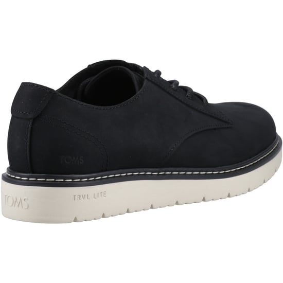 TOMS Navi TRVL LITE Leren Heren Zwarte Oxford Schoenen - Image 2