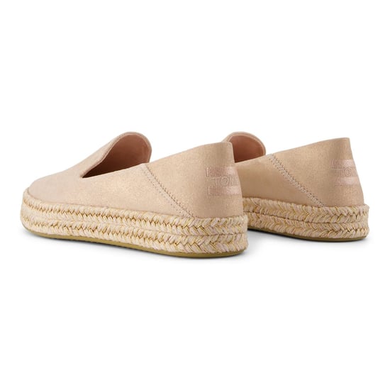 TOMS Carolina Läder Kvinnors Ljusrosa Espadrillos - Image 2