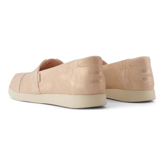 TOMS Alpargata Plus Leer Dames Pale Rose Espadrilles - Image 2