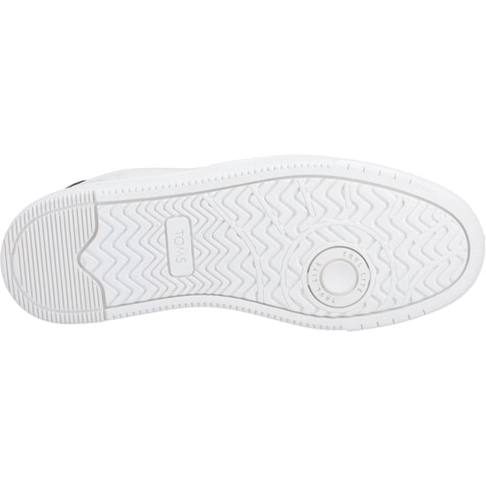 TOMS TRVL Lite Court Leer Heren Wit/Zwart Sneakers - Image 3