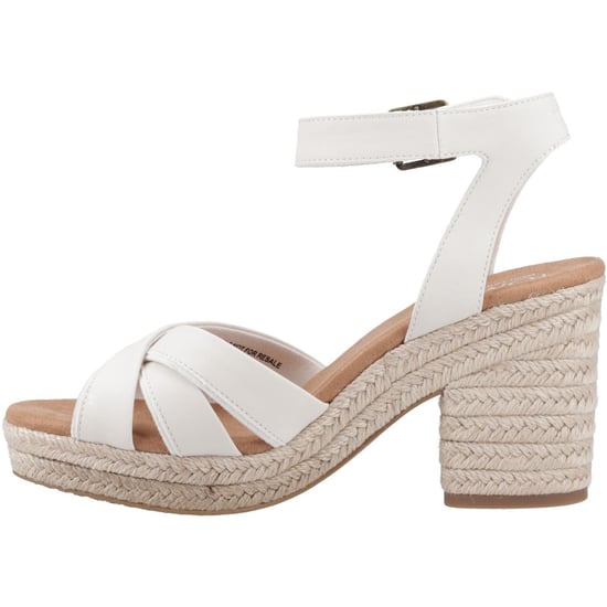 TOMS Majorca Sandaler med remmar i läder för kvinnor Ljus sand - Image 4