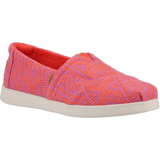 TOMS Alpargata Plus 100% Cotton Women's Flame Espadrilles - Image 1