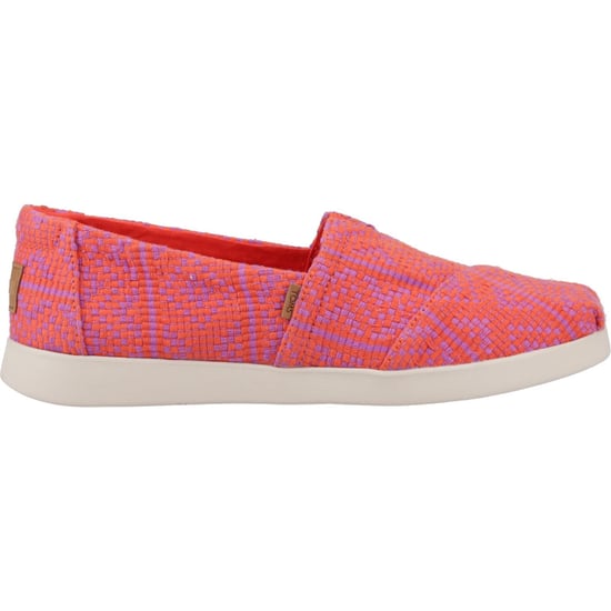 TOMS Alpargata Plus 100% Cotton Women's Flame Espadrilles - Image 5