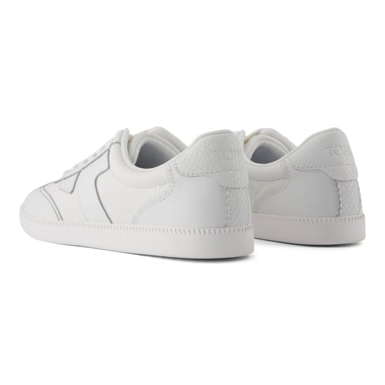 TOMS Collins Leren Vrouwen Witte Sneakers - Image 2
