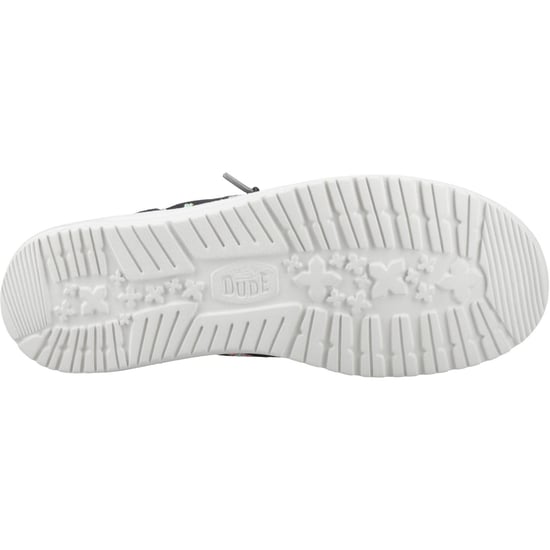 HEYDUDE Wally Funk Party Palm Katoenen Heren Zwarte/Multi Mokassin Schoenen - Image 3
