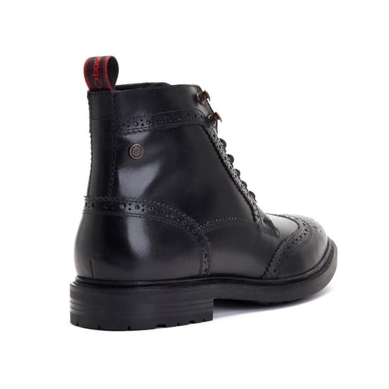Base London DEALER Mens Boots Black - Image 2