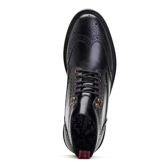 Base London DEALER Mens Boots Black - Image 4