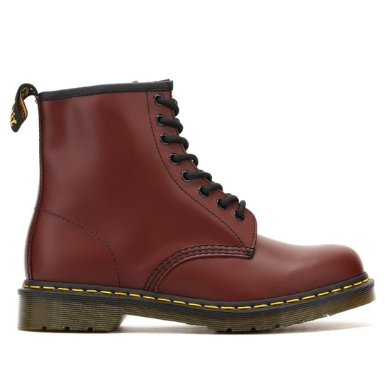 Dr Martens 1460 Smooth Womens Cherry Red Leather Boots - Image 4