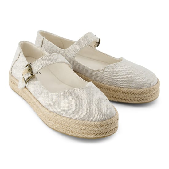 TOMS Carolina Mary Jane Nylon Dames Natuurlijke Espadrilles - Image 1