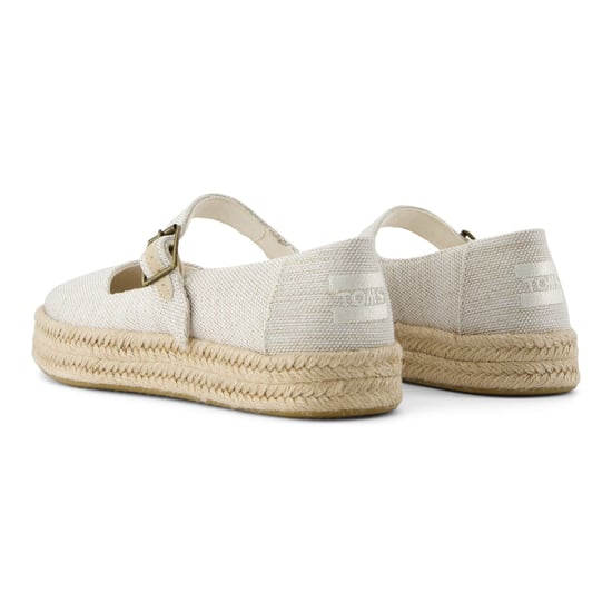 TOMS Carolina Mary Jane Nylon Dames Natuurlijke Espadrilles - Image 2