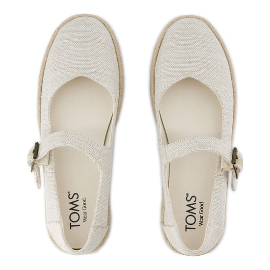 TOMS Carolina Mary Jane Nylon Dames Natuurlijke Espadrilles - Image 4