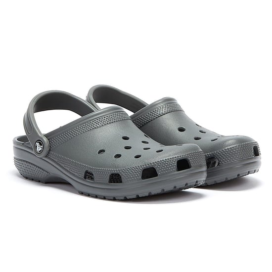 Crocs Classic Mens Slate Grey Clogs - Image 1