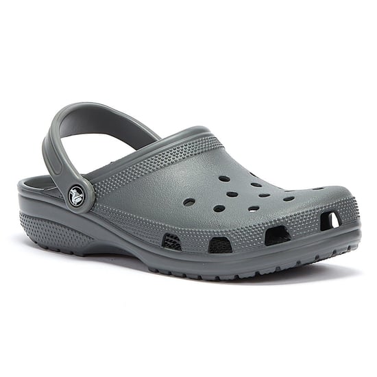 Crocs Classic Mens Slate Grey Clogs - Image 2