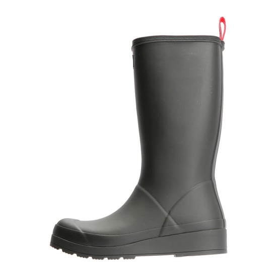 Hunter Play Hoge Rubber Vrouwen Zwarte Wellingtonlaarzen - Image 6