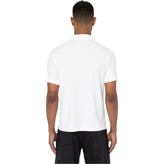 Dickies Everyday Polyester Heren Wit Polo Shirt - Image 2