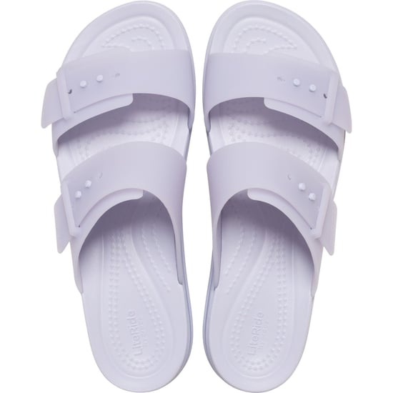 Crocs Brooklyn Buckle Low Women's Purple Moon Sandals - Image 5