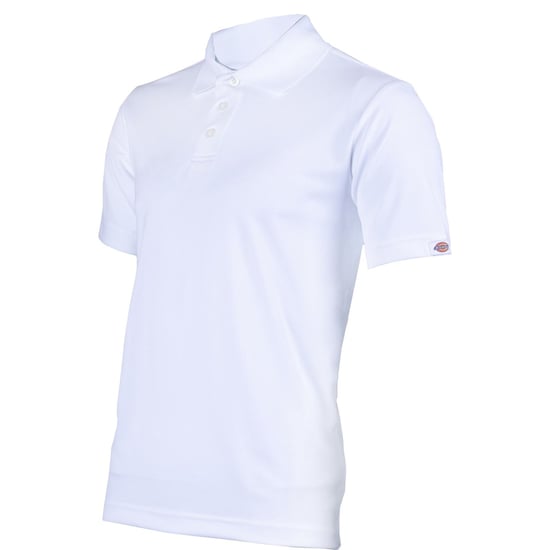 Dickies Everyday Polyester Heren Wit Polo Shirt - Image 6