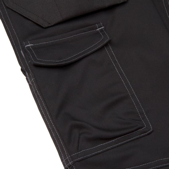 Caterpillar Essentiële Kniezak Stretch Holster Polyester Heren Zwarte Buitentrousers - Image 2