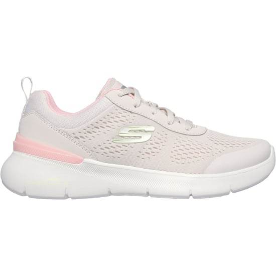 Skechers Skech-Air Dynamight 2.0 New Heights Textil Dam Natural/Rosa Träningsskor - Image 2