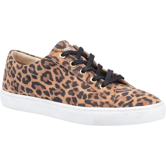 Hush Puppies Tessa Mocka Dam Leopard Sneakers - Image 1