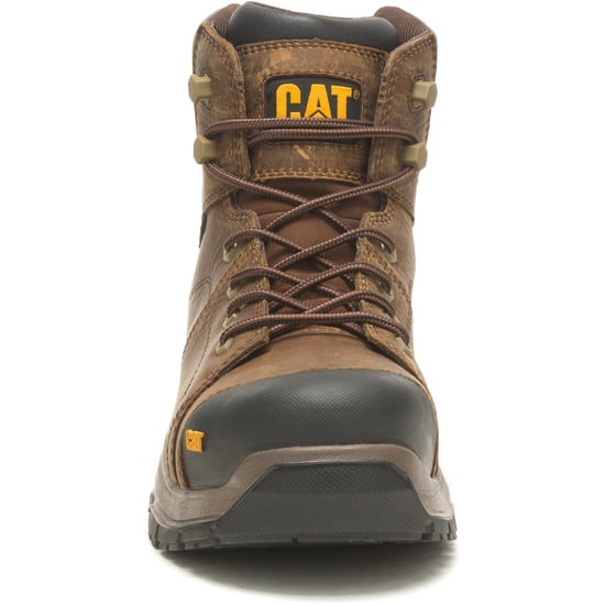 Caterpillar Crossrail 2.0 Leather Pyramid Wide Fit Safety Boots - Image 3