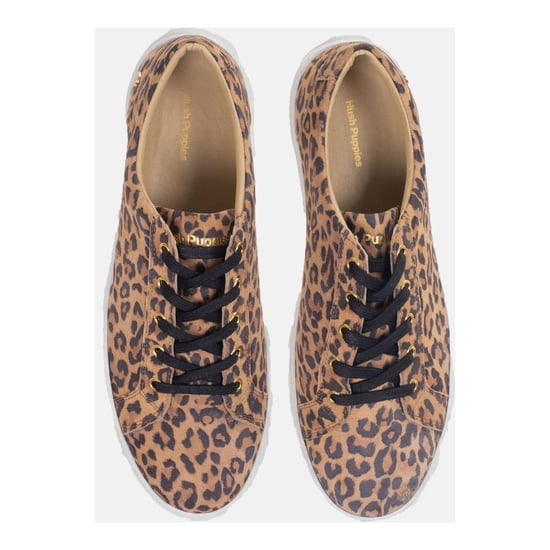 Hush Puppies Tessa Mocka Dam Leopard Sneakers - Image 6