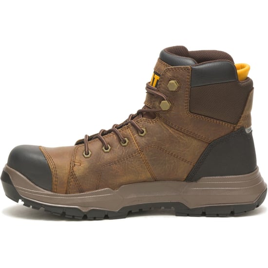 Caterpillar Crossrail 2.0 Leather Pyramid Wide Fit Safety Boots - Image 5