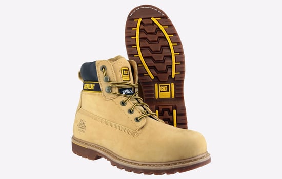 Caterpillar Holton S3 Säkerhetssko Läder Herr - Image 3