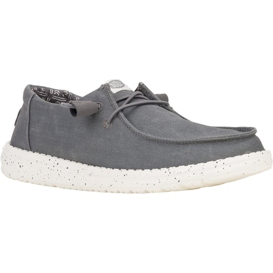 HEYDUDE Wendy Canvas 100% Bomull Dam, Mörkgrå Loafers - Image 1