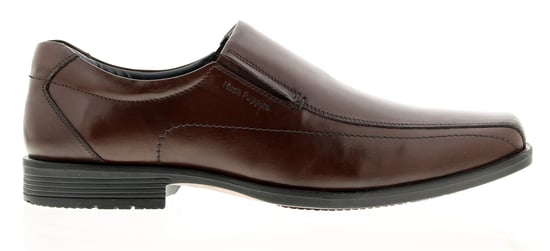 Hush Puppies brody slip on leather Mens Smart Shoes brown - Image 2